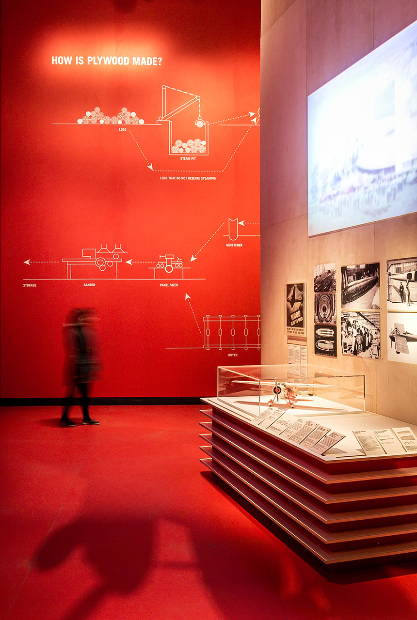 the design kollektiv - Plywood: Material of the Modern World, V&A, London